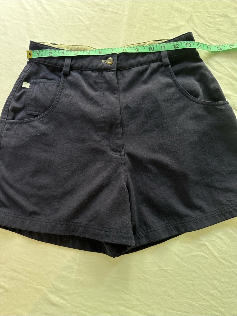 The North Face High Waisted Navy Cargo Hiking Shorts Gorpcore TNF Utility 10 - Picture 7 of 9